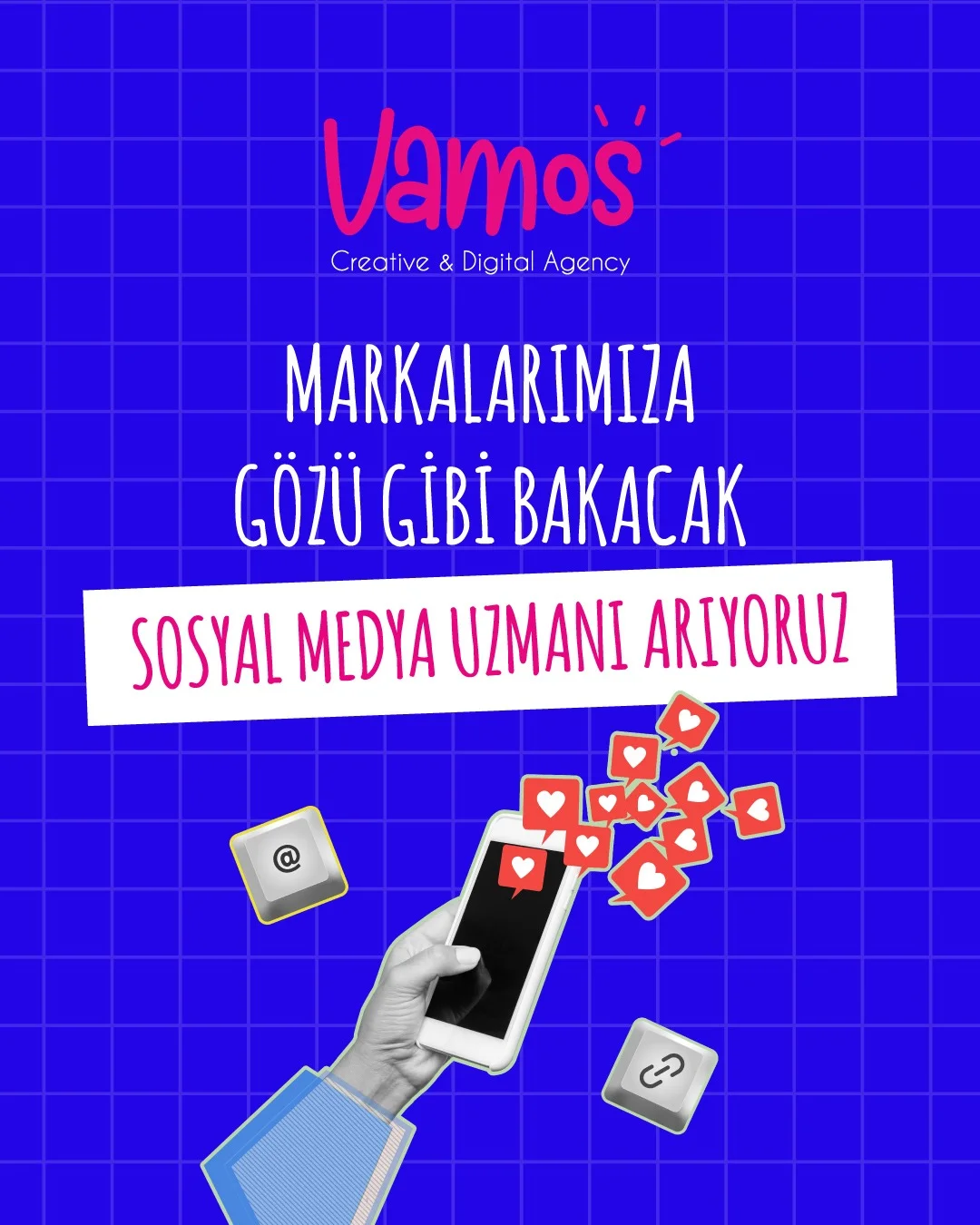 Sosyal Medya Uzmanı arayanlar – Vamos Agency Sosyal Medya Uzmanı iş ilanları – Vamos Agency