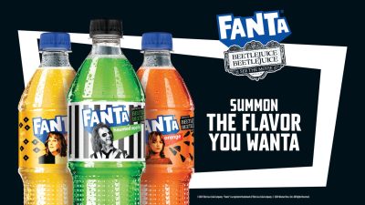 Fanta Beetlejuice tasarimli kutularini duyurdu