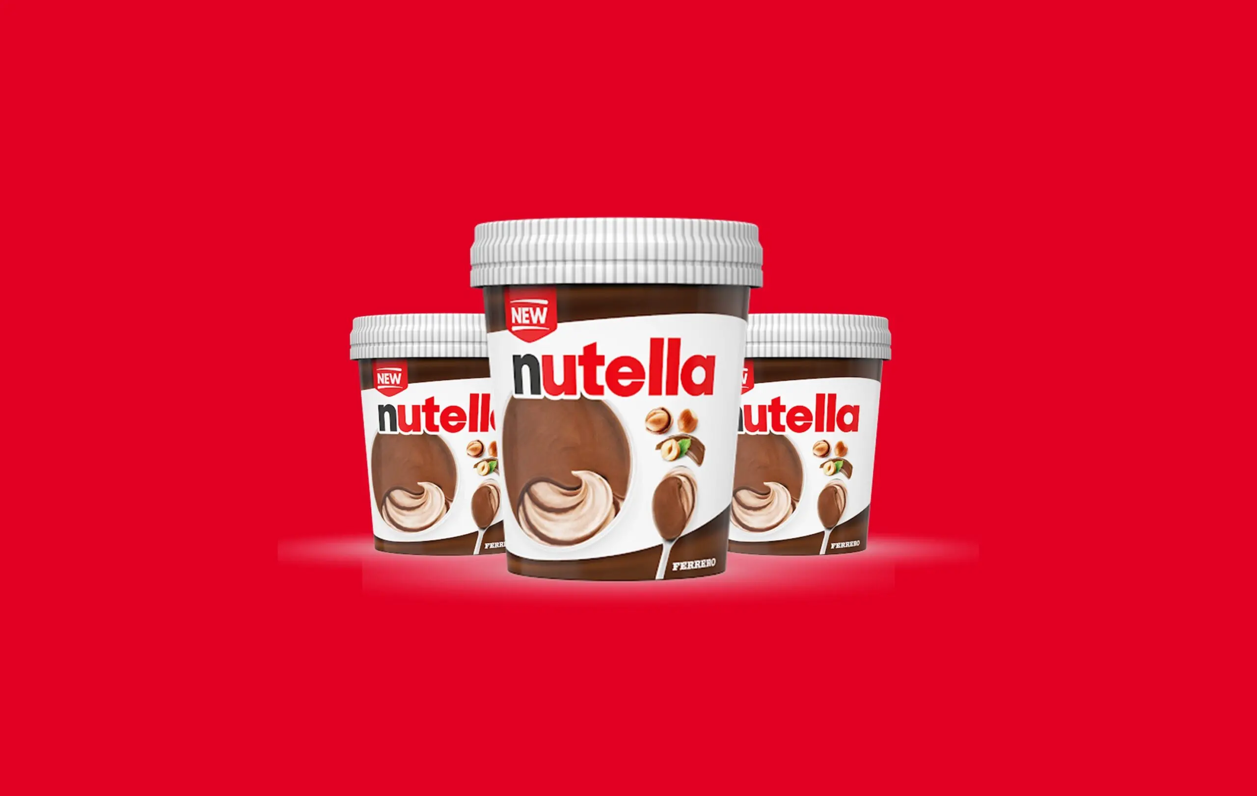 Ferrero Nutellanin 60. yili icin ozel dondurma hazirladi
