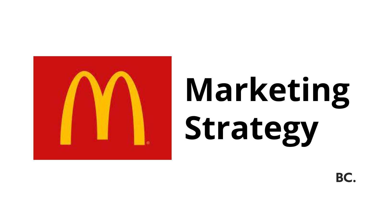 McDonalds satislari geriliyor strateji degisikligi plani