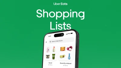Uber Eats ‘Lists