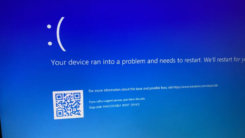 Windows 11 Mavi Ekran